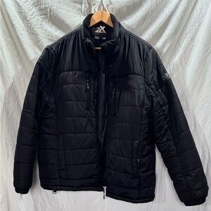 ZeroXposur Men’s Black Quilted Puffer Jacket